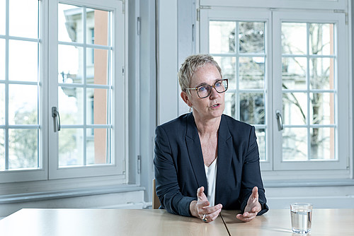 Miriam Behrens, ehemalige Generalsekretärin der Grünen Partei der Schweiz, ist seit 2016 Direktorin der Schweizerischen Flüchtlingshilfe